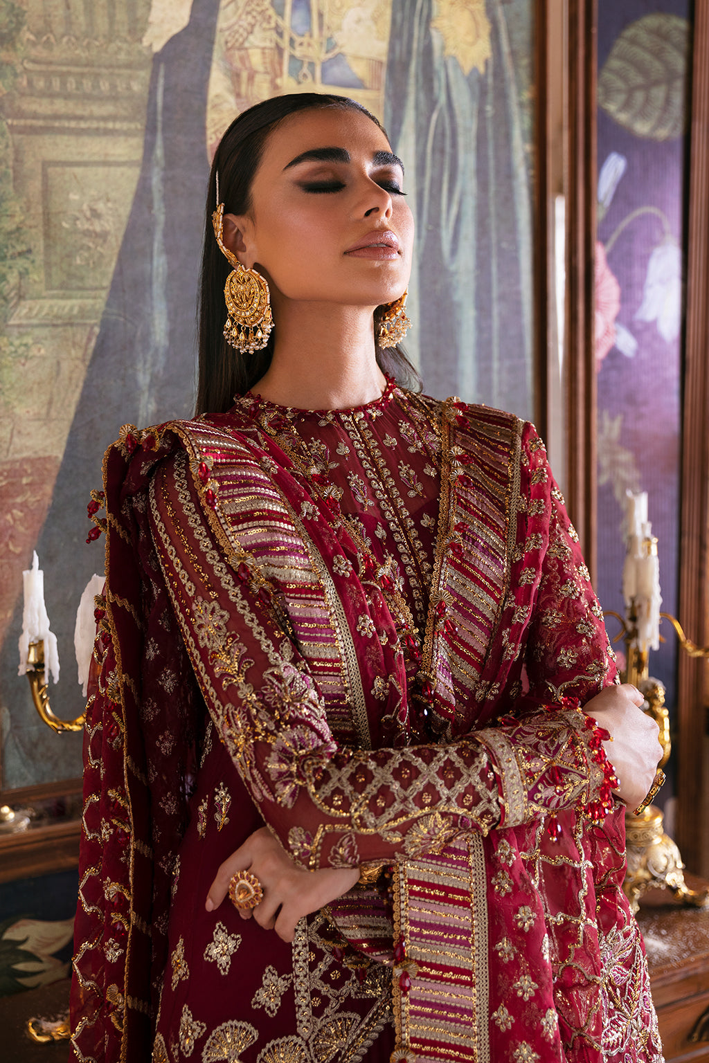 04 Dabeer-Hayyat Wedding Formals '23 by Afrozeh at #VogueClothingStudio