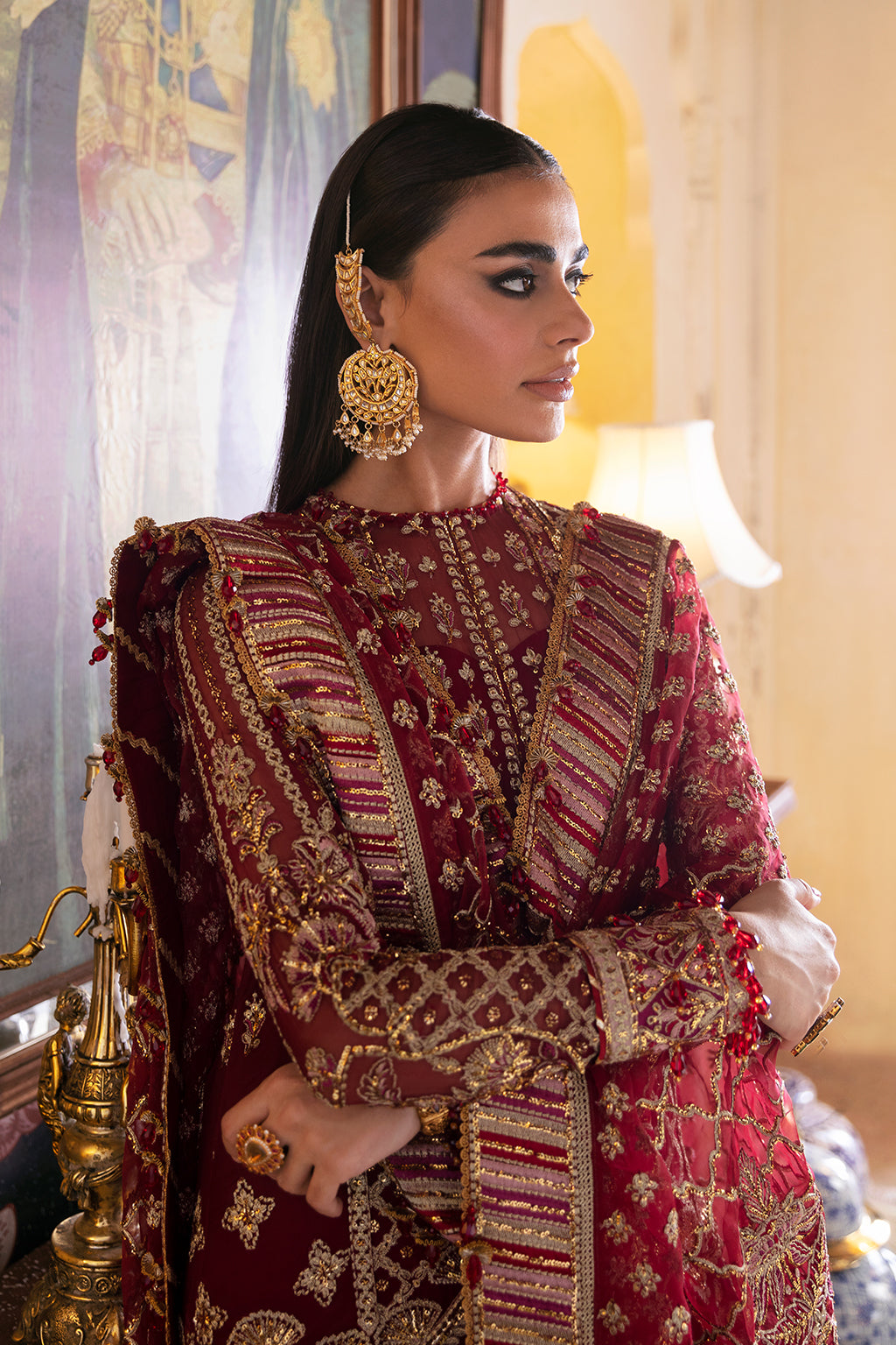 04 Dabeer-Hayyat Wedding Formals '23 by Afrozeh at #VogueClothingStudio