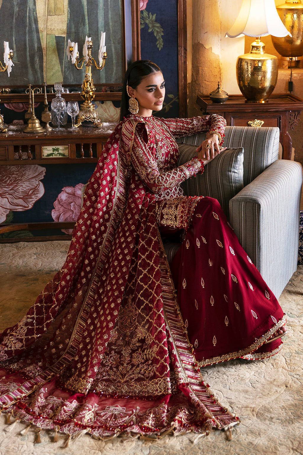 04 Dabeer-Hayyat Wedding Formals '23 by Afrozeh at #VogueClothingStudio