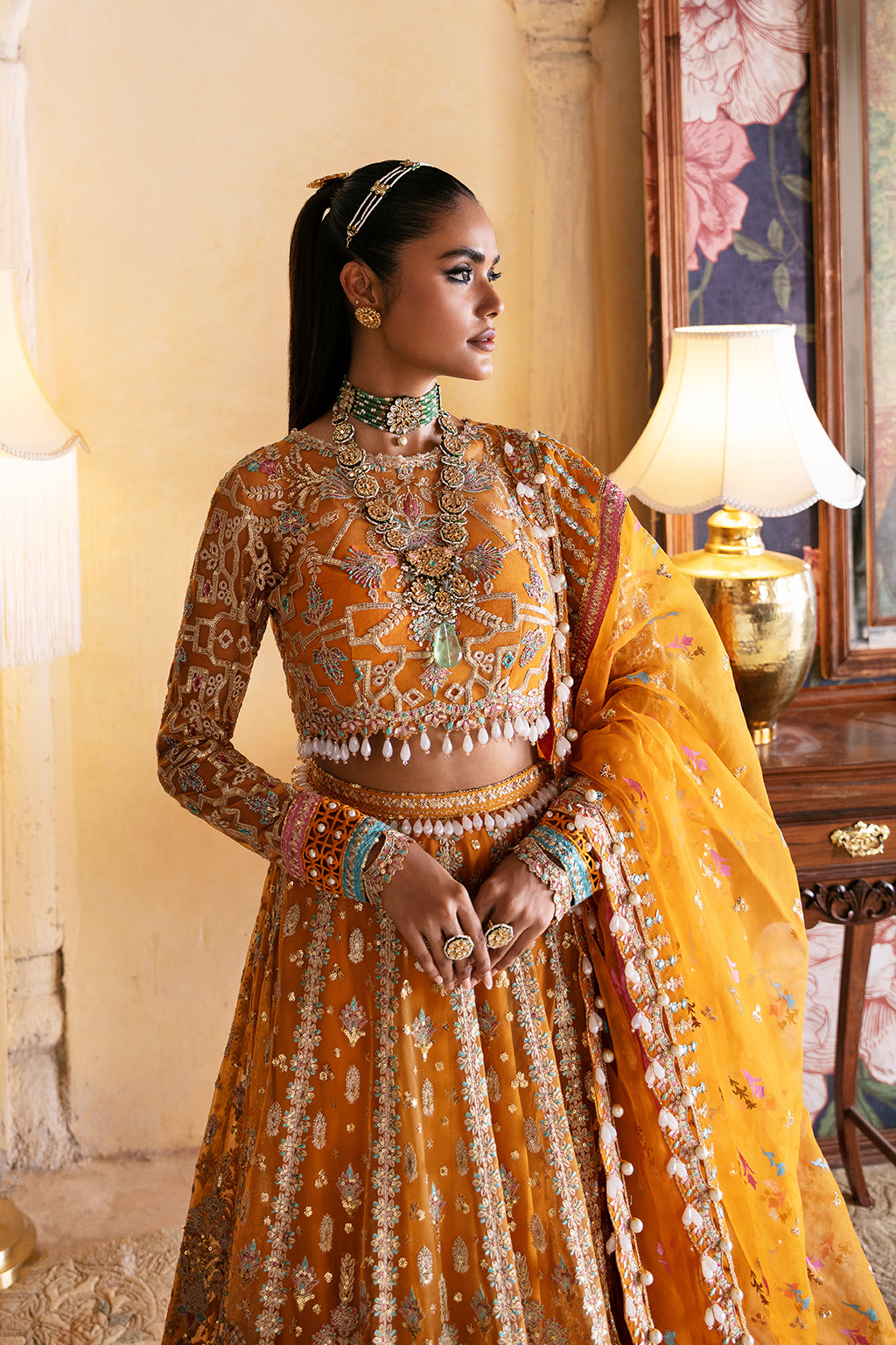 02 Kamila-Hayyat Wedding Formals '23 by Afrozeh at #VogueClothingStudio