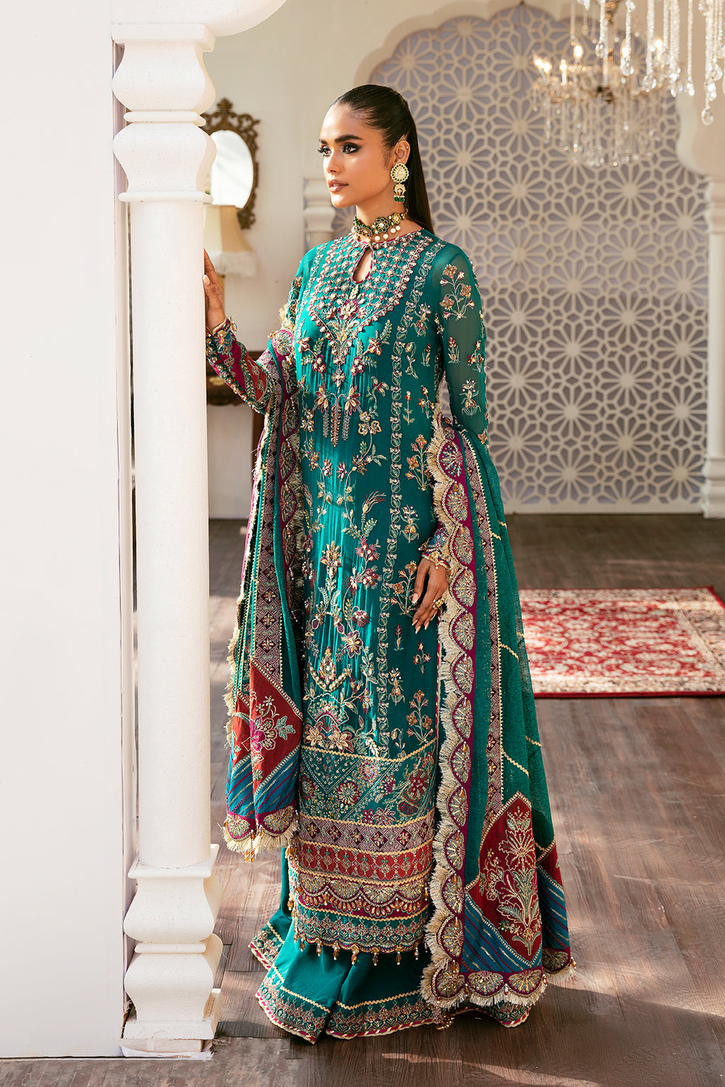 08 Ayat-Hayyat Wedding Formals '23 by Afrozeh at #VogueClothingStudio