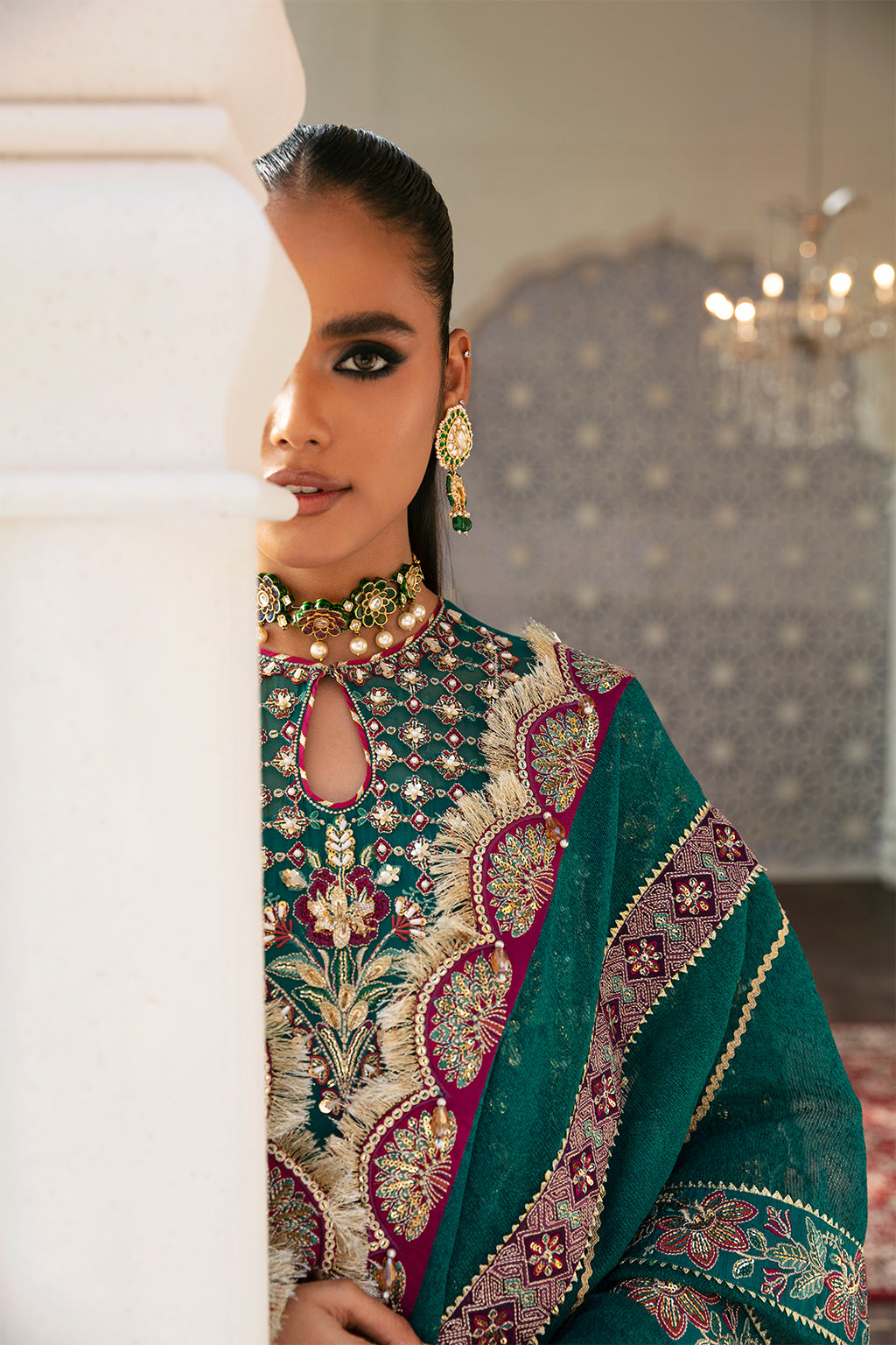 08 Ayat-Hayyat Wedding Formals '23 by Afrozeh at #VogueClothingStudio