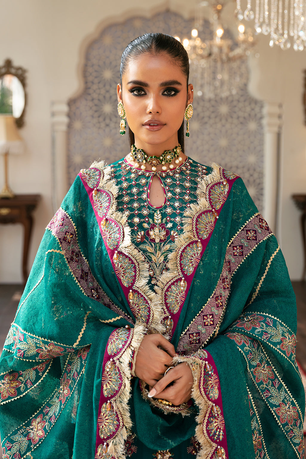 08 Ayat-Hayyat Wedding Formals '23 by Afrozeh at #VogueClothingStudio