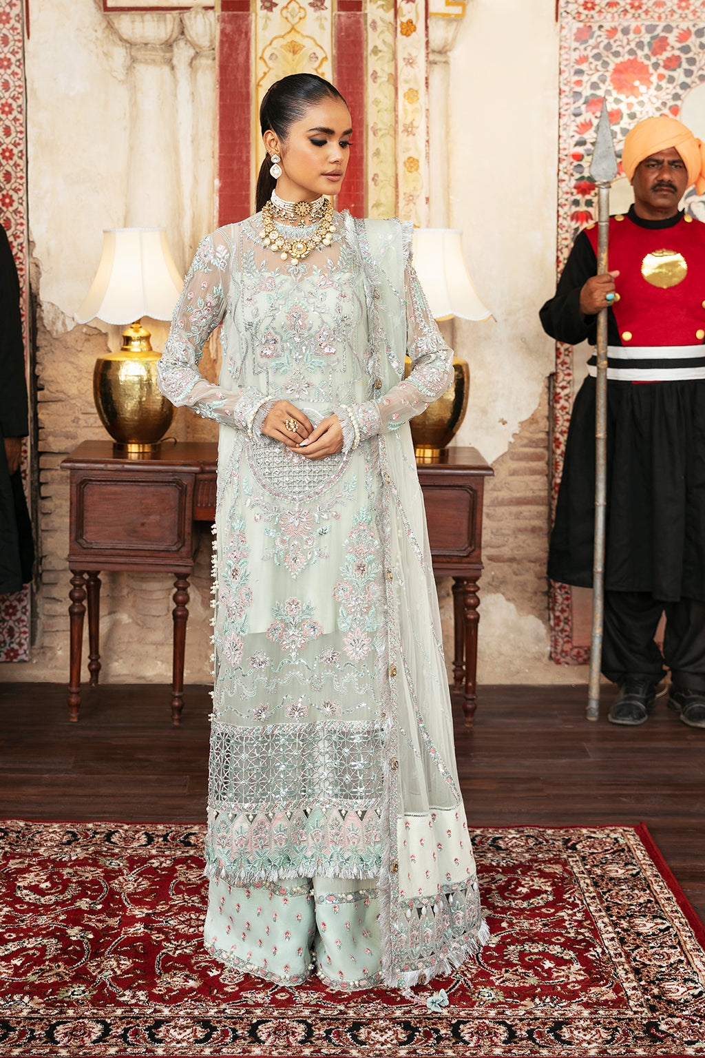 05 Inara-Hayyat Wedding Formals '23 by Afrozeh at #VogueClothingStudio