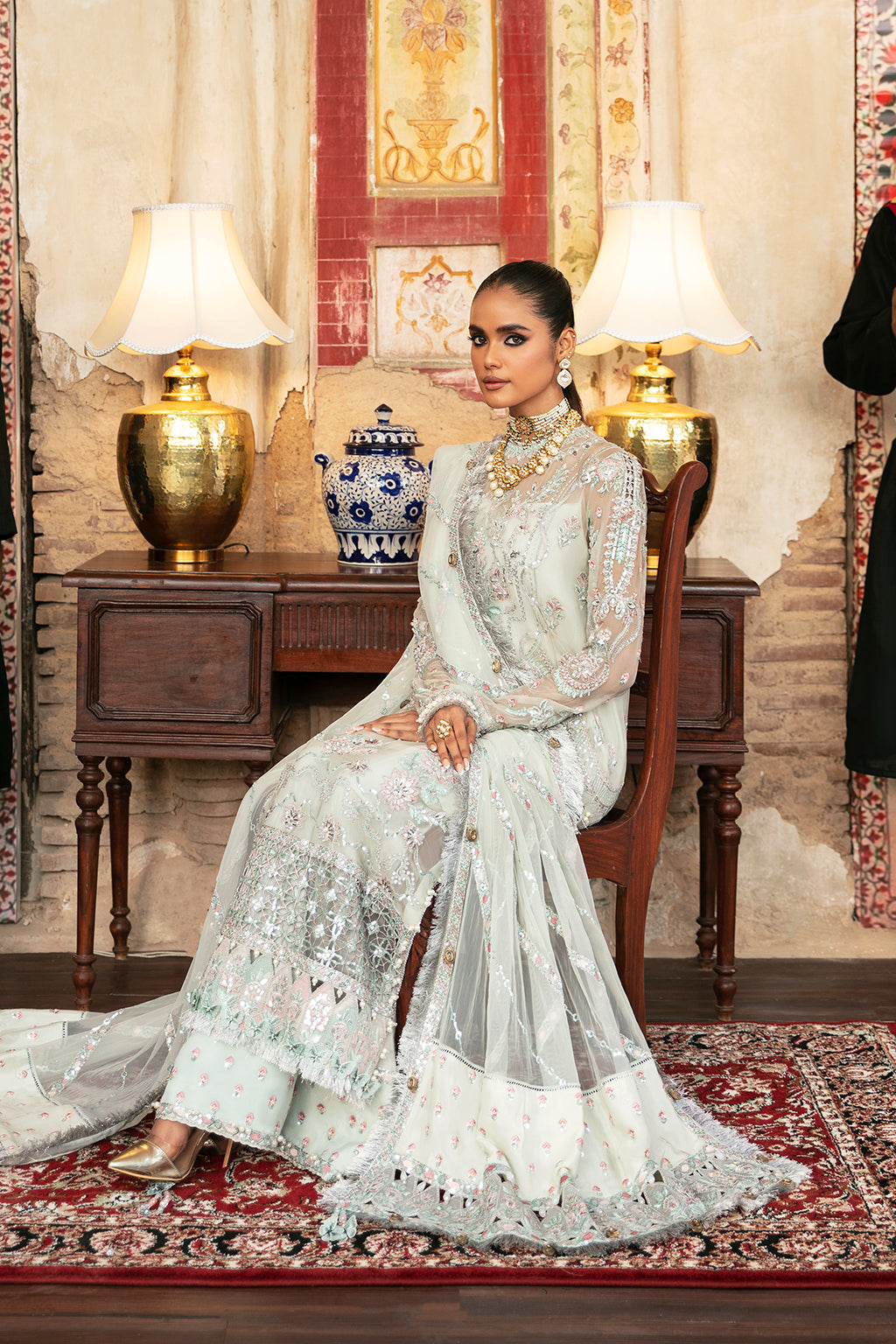 05 Inara-Hayyat Wedding Formals '23 by Afrozeh at #VogueClothingStudio