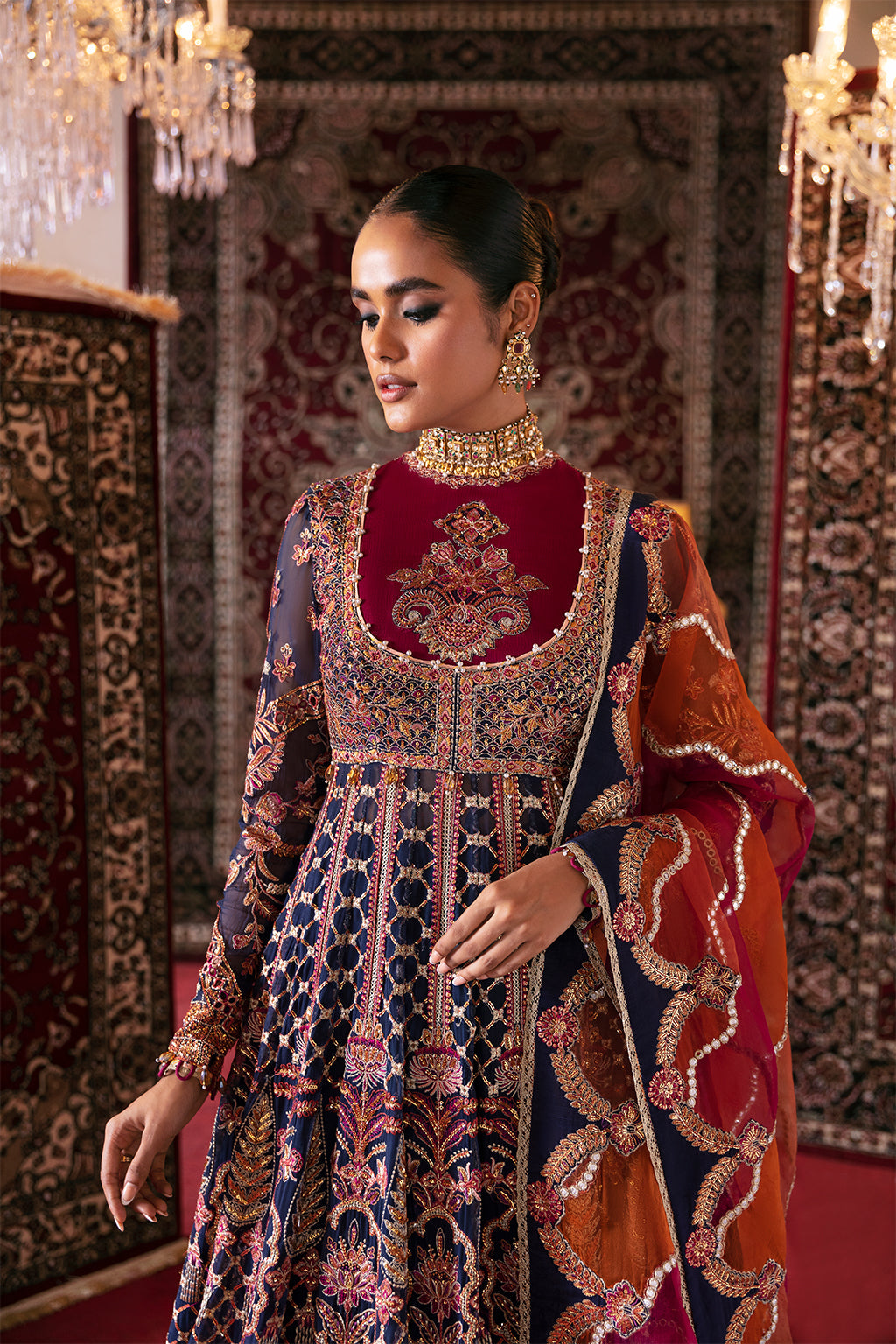 07 Sarang-Hayyat Wedding Formals '23 by Afrozeh at #VogueClothingStudio