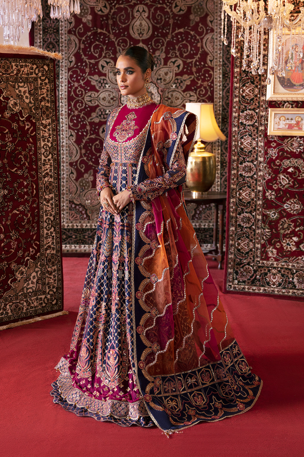 07 Sarang-Hayyat Wedding Formals '23 by Afrozeh at #VogueClothingStudio