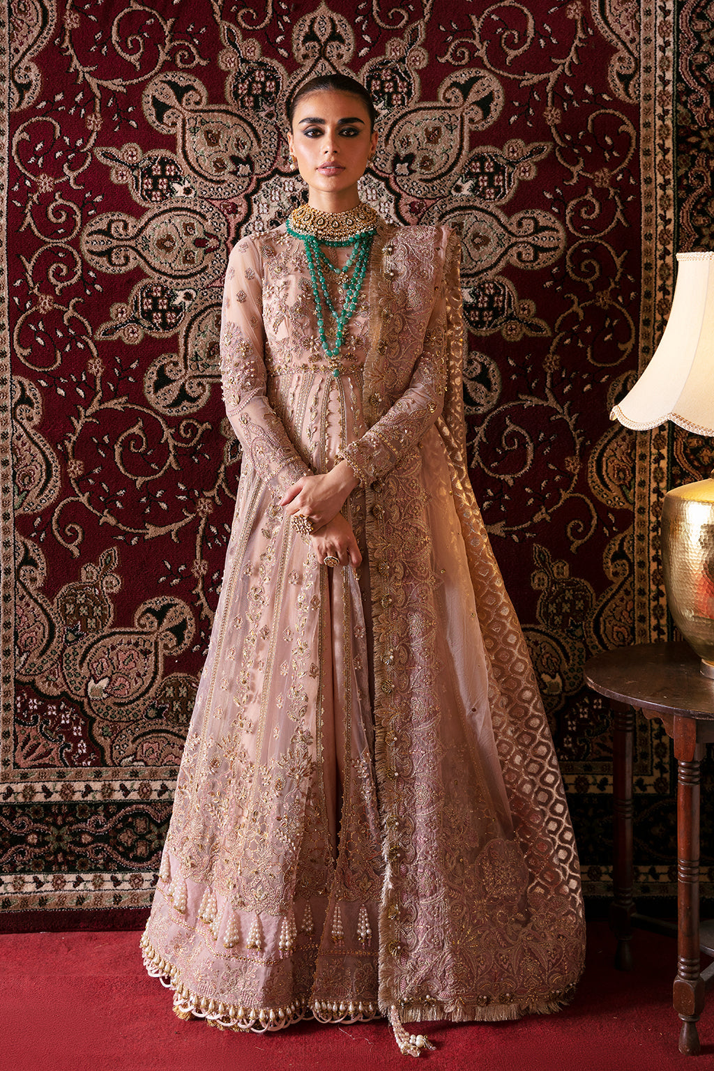 06 Rubab-Hayyat Wedding Formals '23 by Afrozeh at #VogueClothingStudio