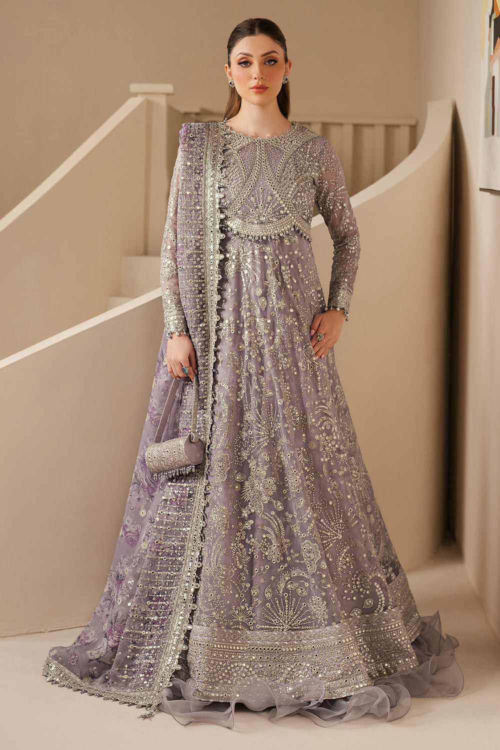 JZ-WF'25-05-0 EMBROIDERED CHIFFON