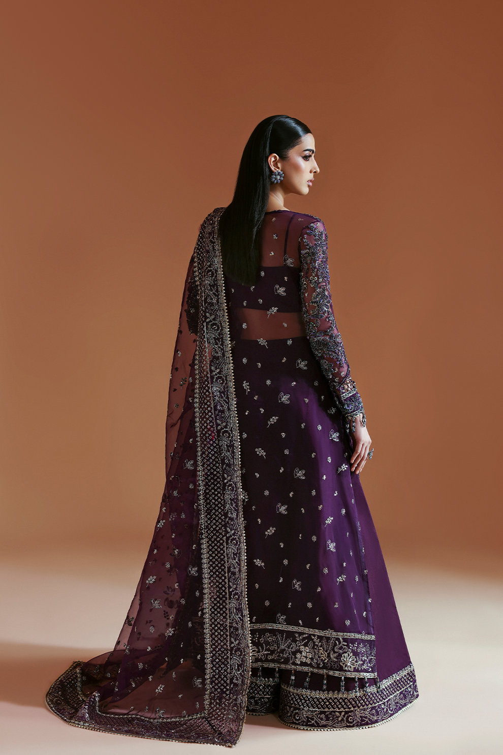 AMETHYST - Celestique wedding formals by Emaan Adeel at #VogueClothingStudio