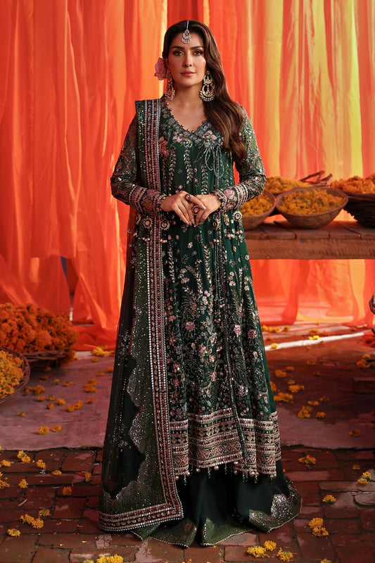 NL-83 Zoha - Jhoomro Unstitched Luxury Formals by Nureh at #VogueClothingStudio