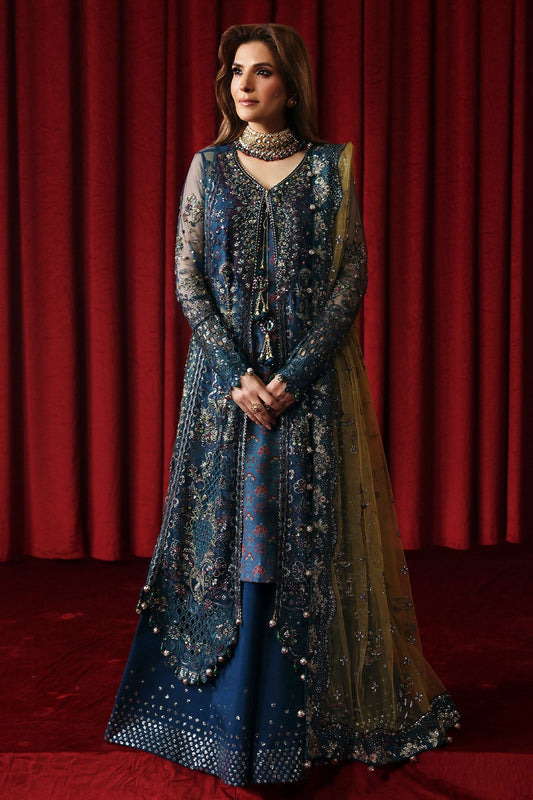 NL-84 Resham - Jhoomro Unstitched Luxury Formals by Nureh at #VogueClothingStudio