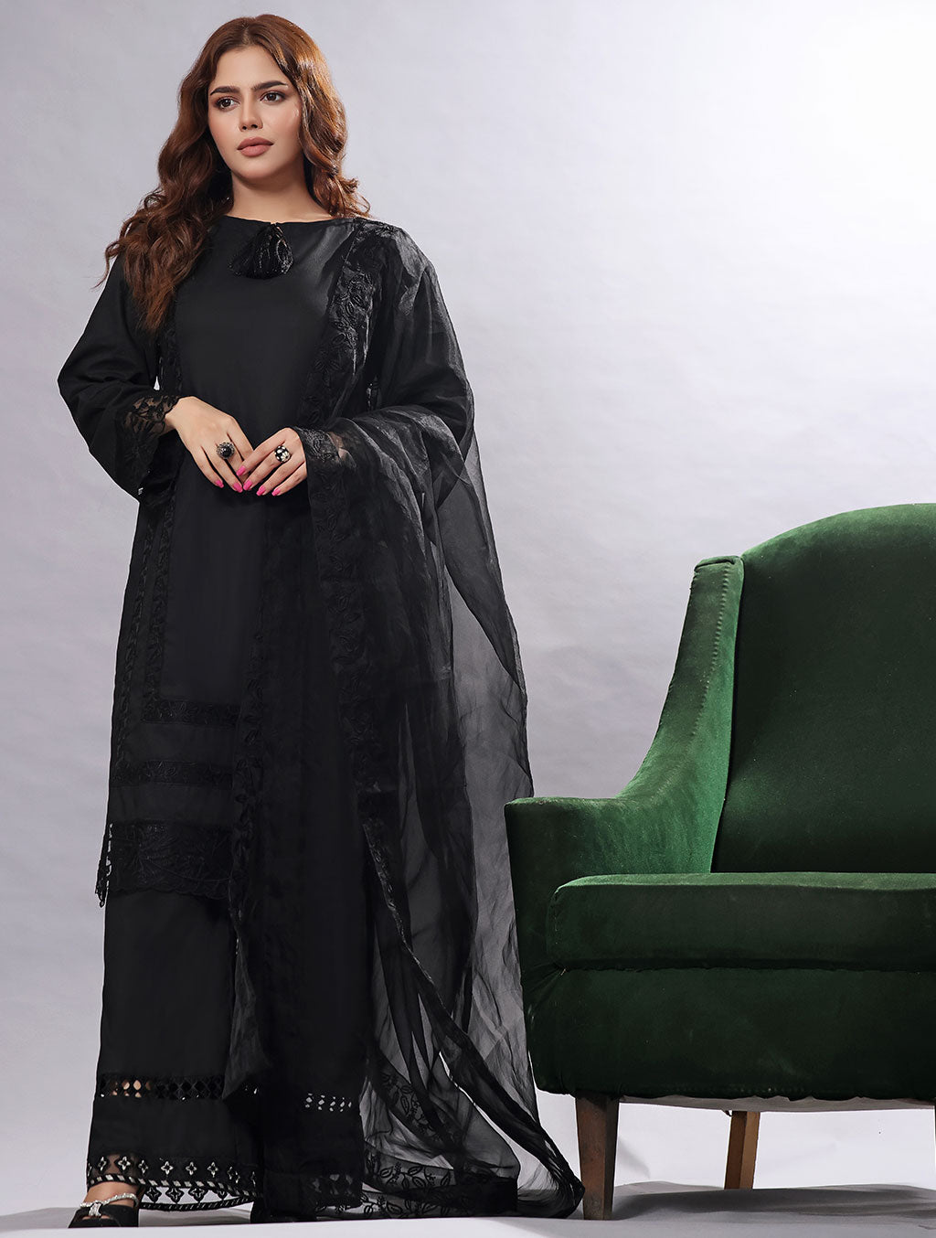 2 Piece Unstitched Lawn Suit RKOE-1455 Khas Lawn 2022 - Volume 10 FASUNSLAD 