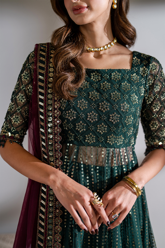 CC-65 Embroidered Net