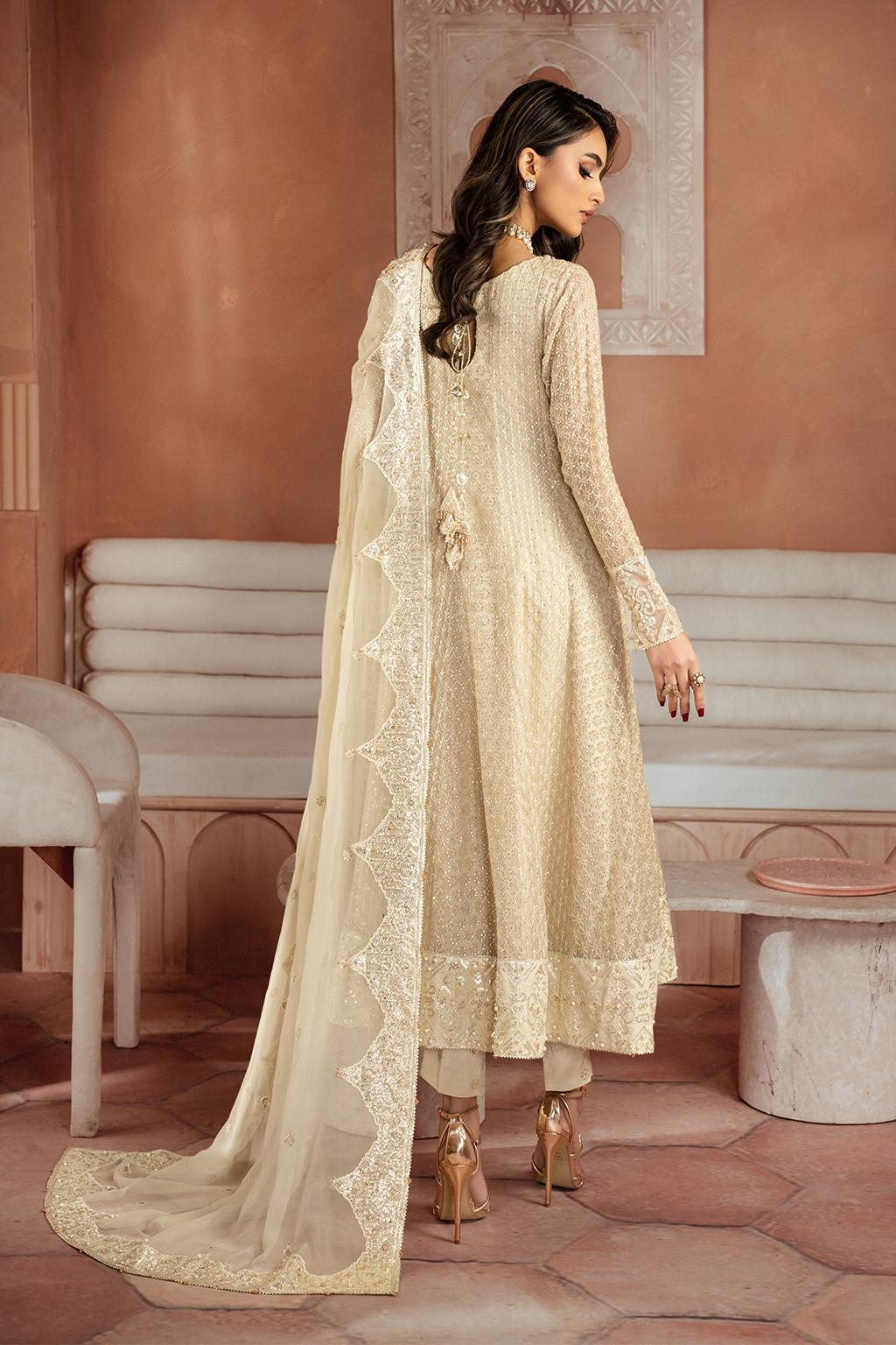 ICK-06 Embroidered Chiffon