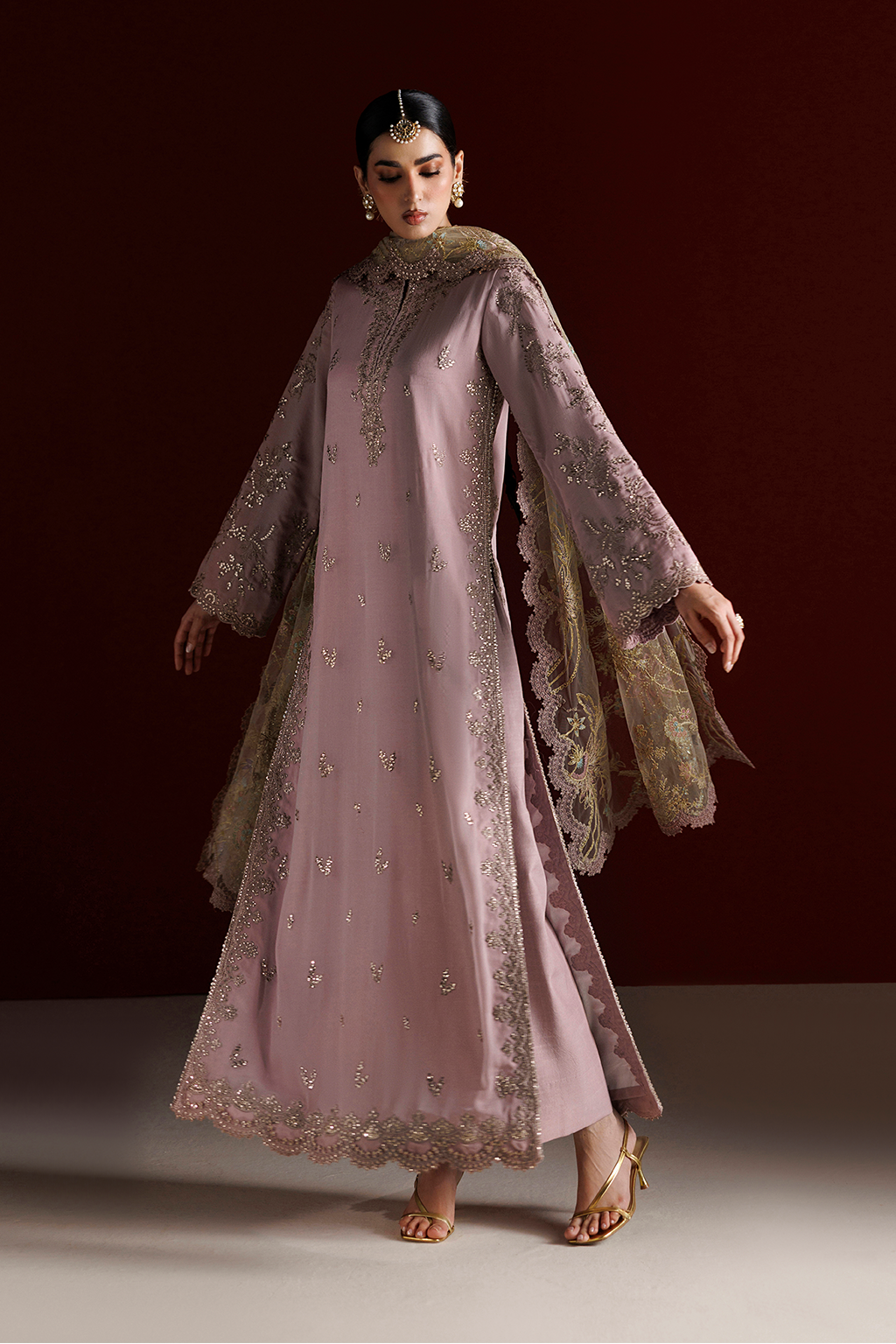 CC-106 Embroidered Chiffon