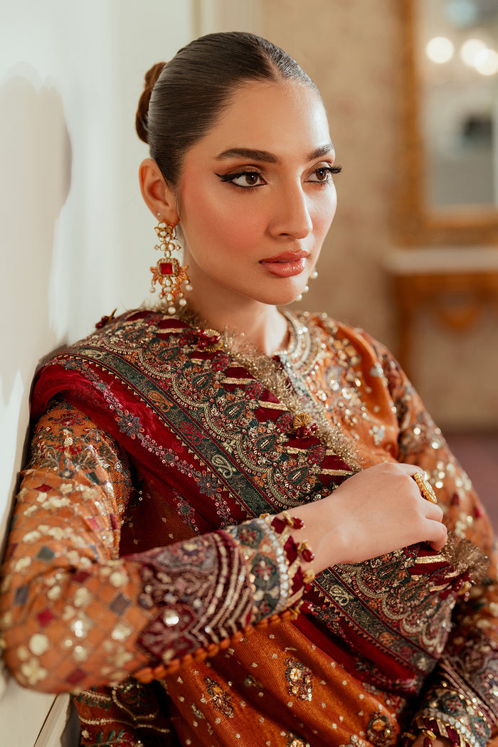 EMBROIDERED NET CH13-01 UNSTITCHED by Baroque at #VogueClothingStudio