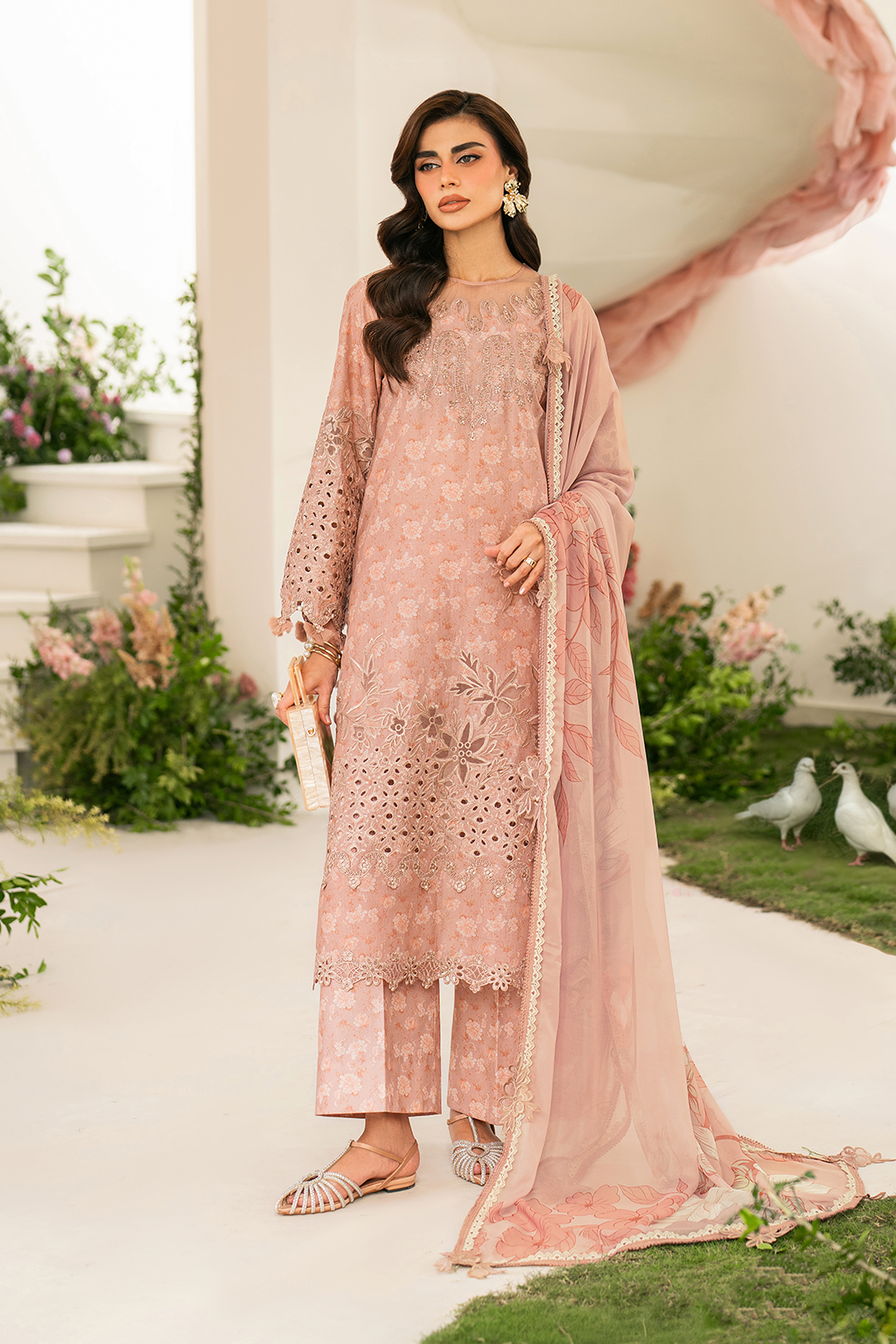 IFE-12 Embroidered Lawn