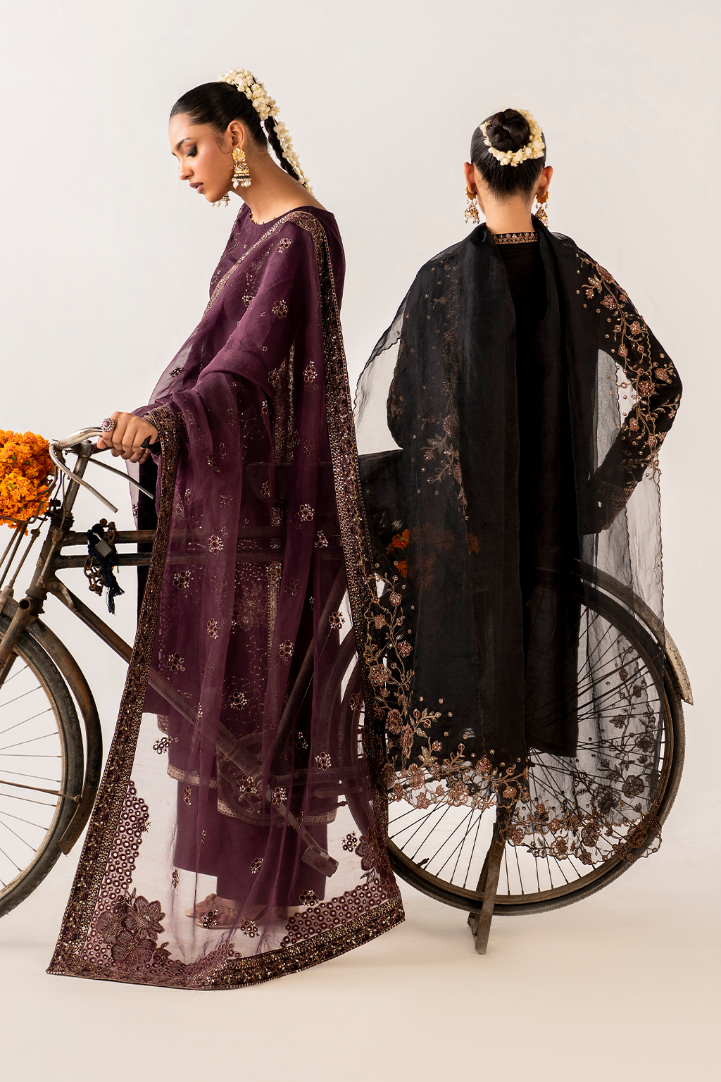 IRS-22 Embroidered Rawsilk