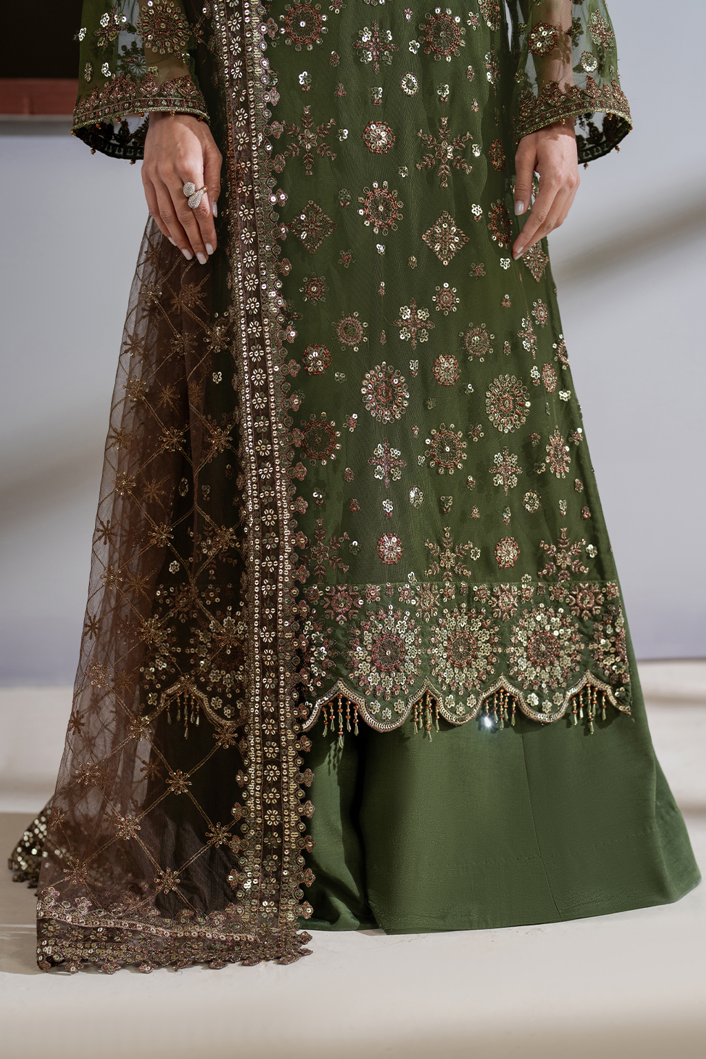 CC-62 Embroidered Net