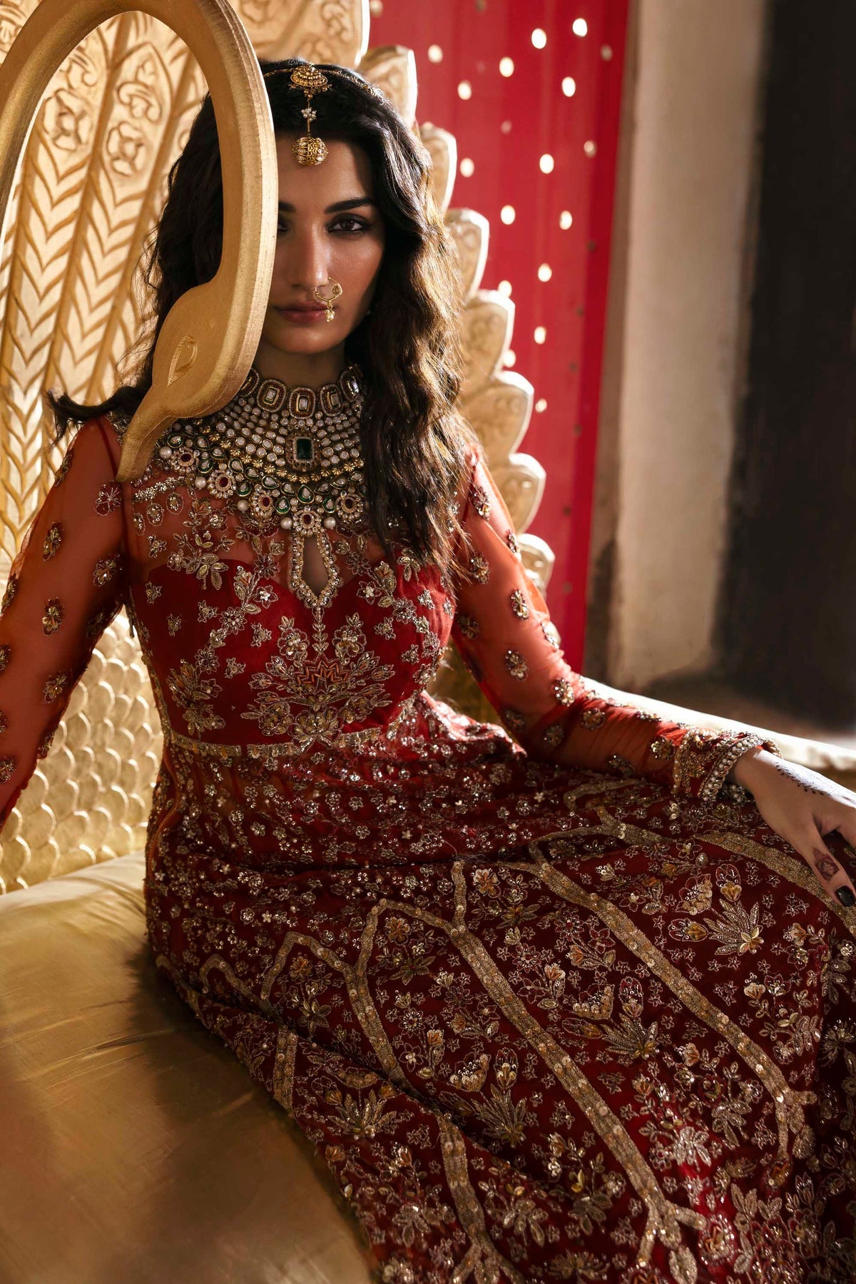 1591 Marjaan - Sultaniya Luxury Formals by Akbar Aslam at #VogueClothingStudio