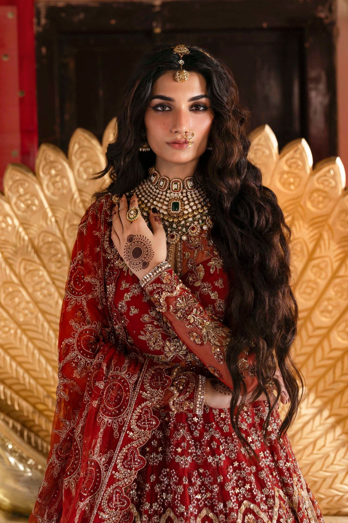 1591 Marjaan - Sultaniya Luxury Formals by Akbar Aslam at #VogueClothingStudio