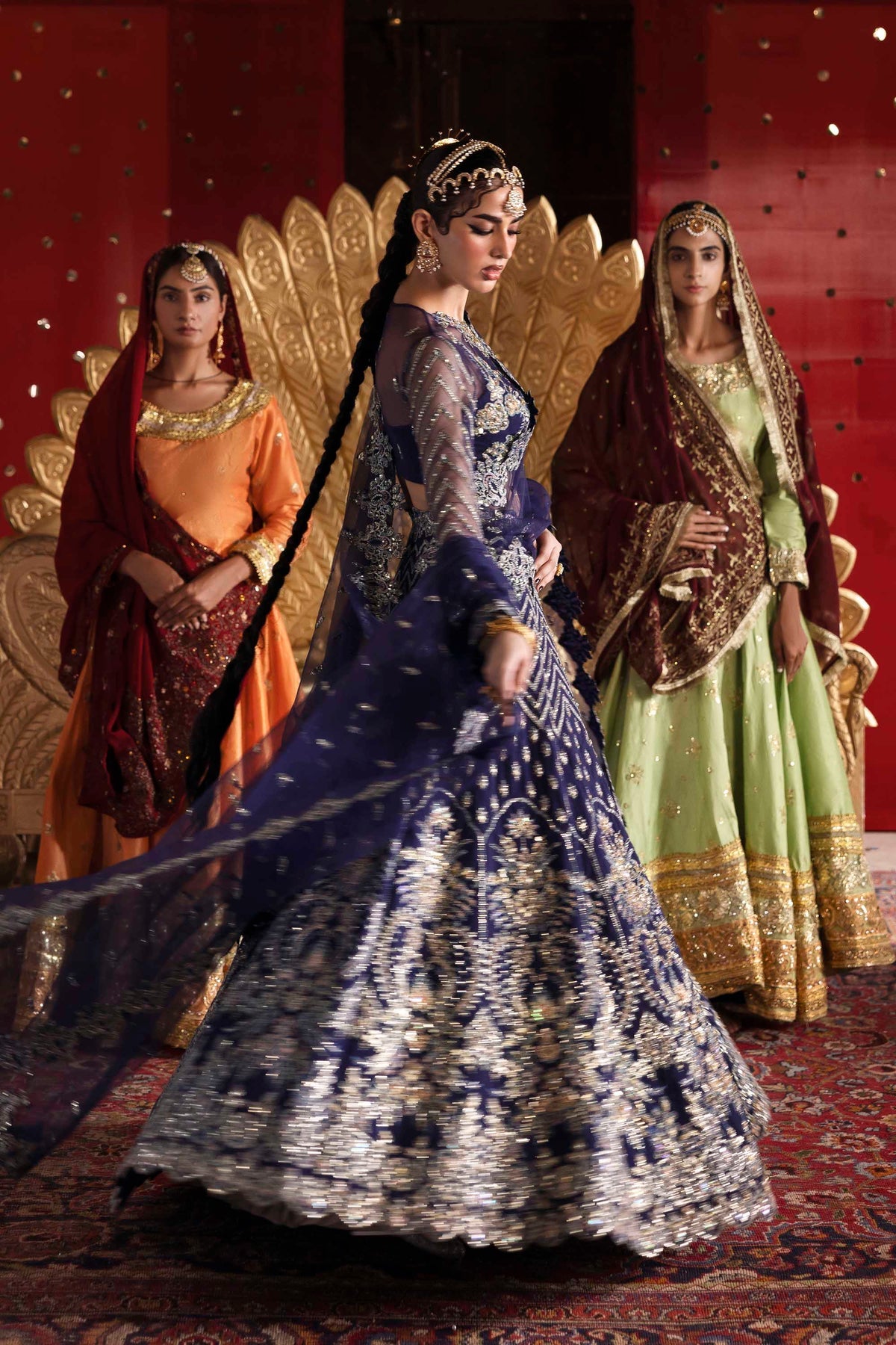 1592 Khanzadi - Sultaniya Luxury Formals by Akbar Aslam at #VogueClothingStudio