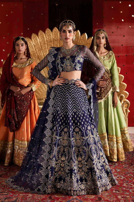 1592 Khanzadi - Sultaniya Luxury Formals by Akbar Aslam at #VogueClothingStudio