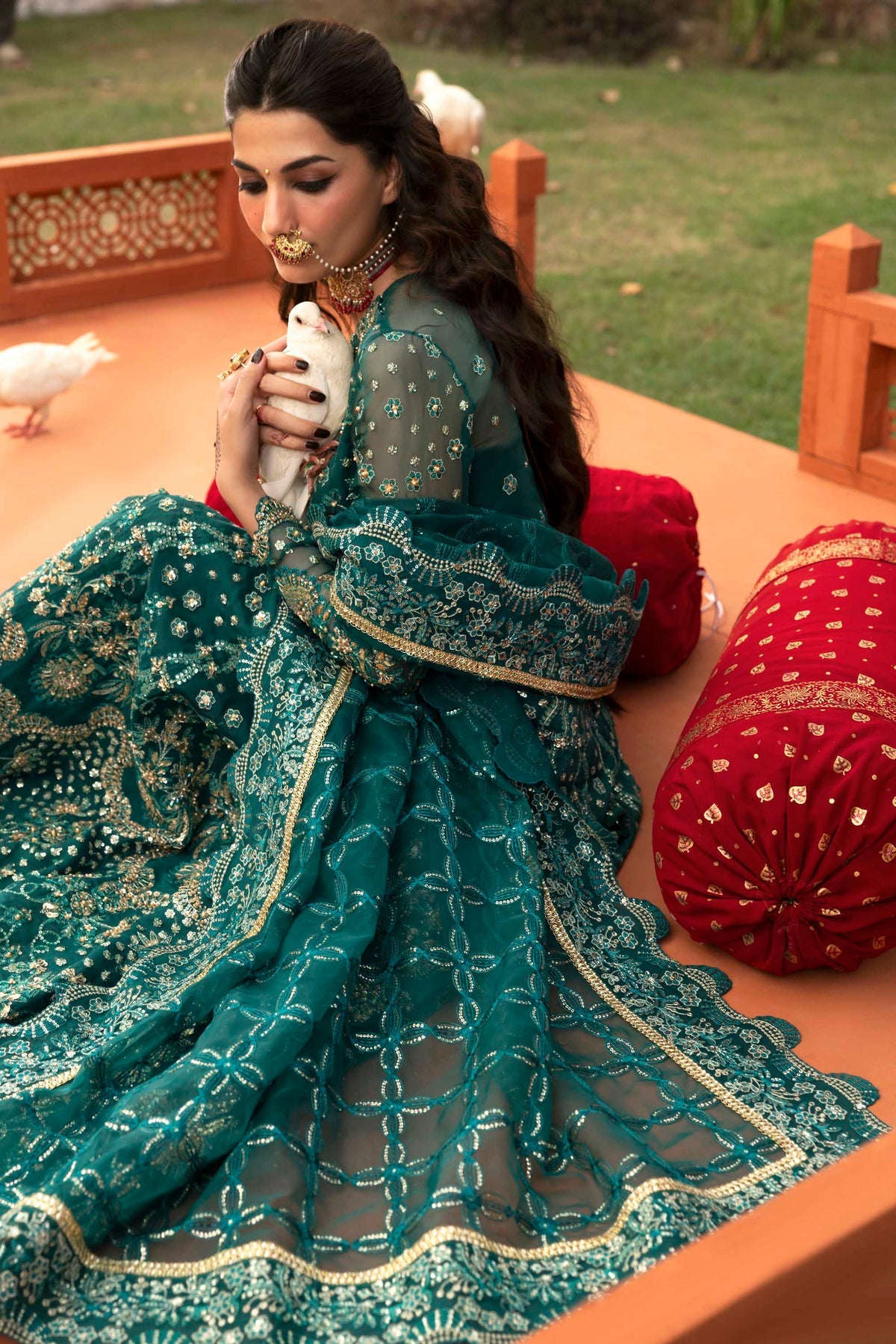 1589 Gulnar - Sultaniya Luxury Formals by Akbar Aslam at #VogueClothingStudio
