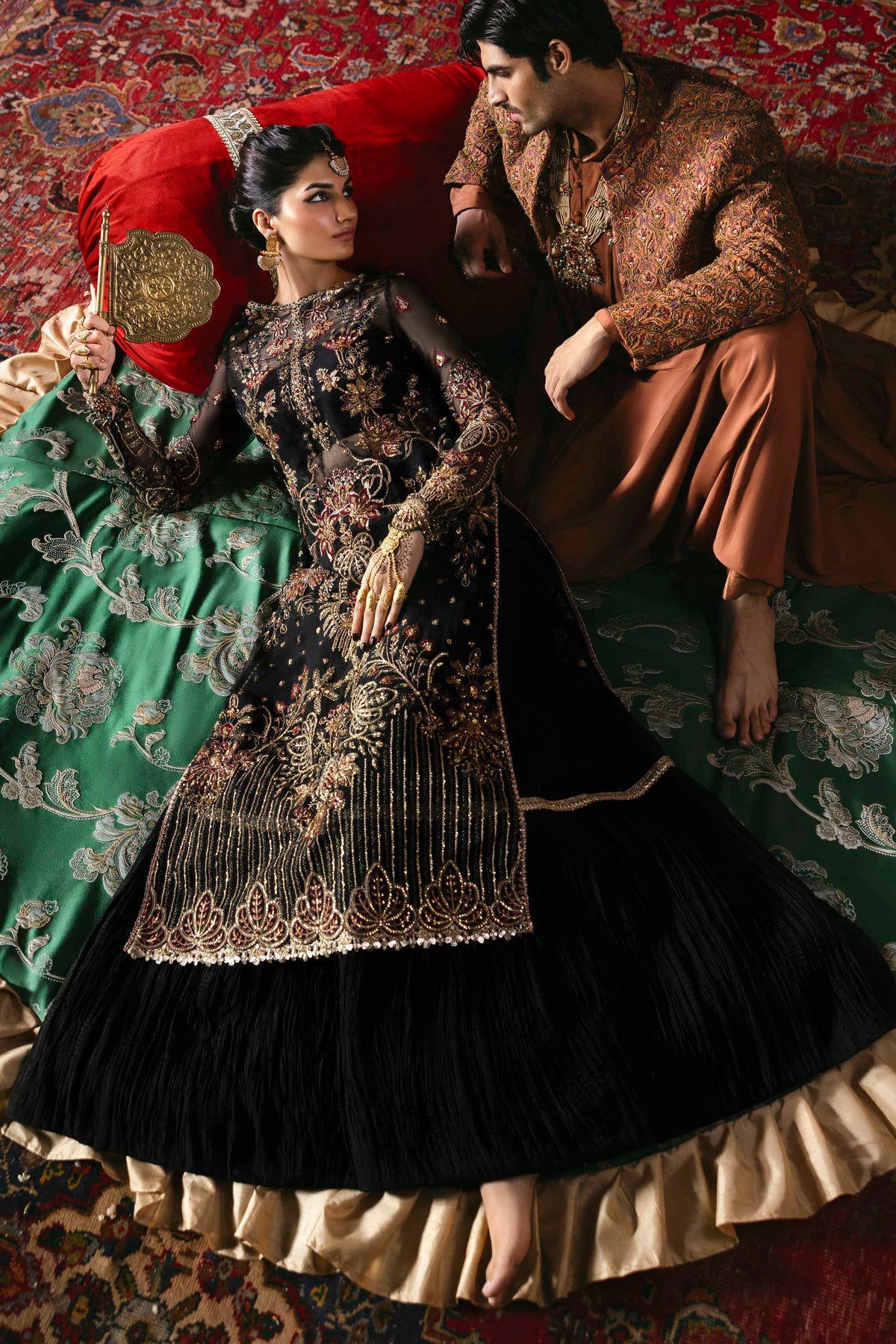 1598 Mehtab - Sultaniya Luxury Formals by Akbar Aslam at #VogueClothingStudio