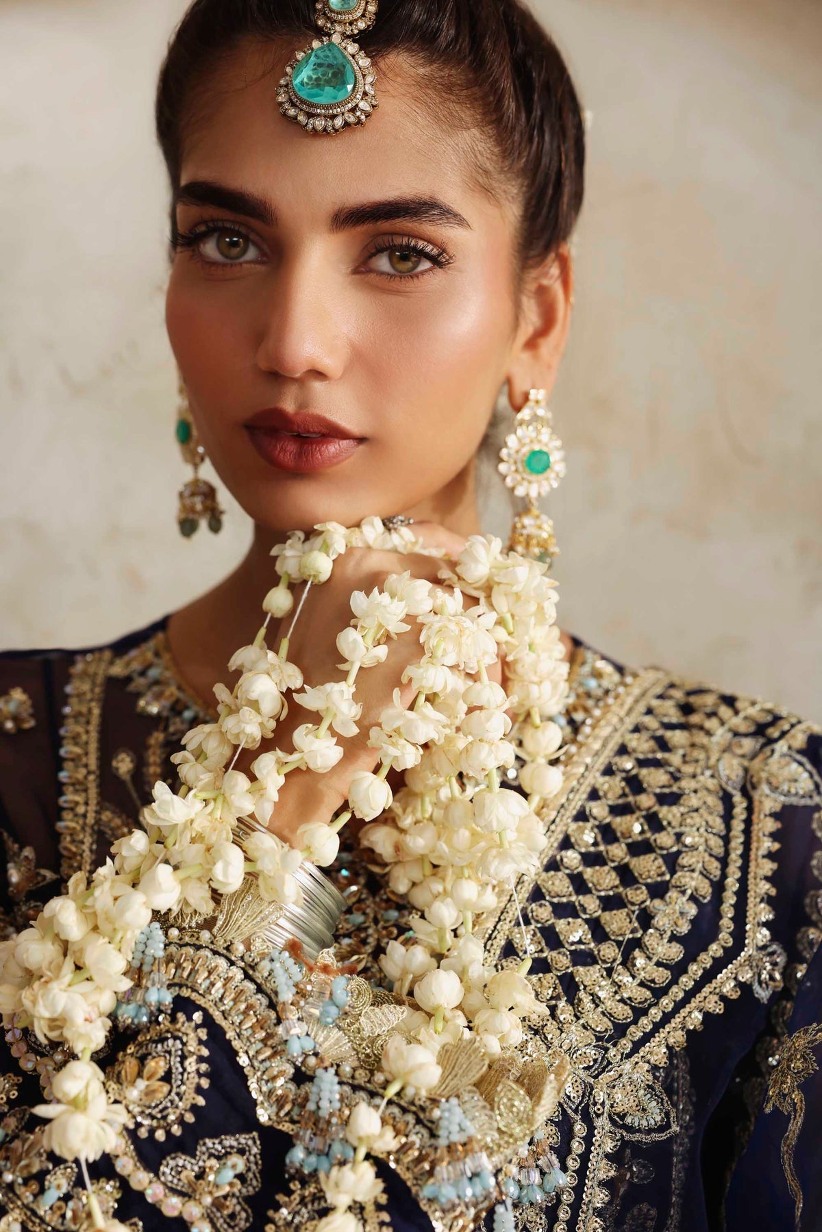 1602 Neelab - Rang Mehal by Akbar Aslam at #VogueClothingStudio