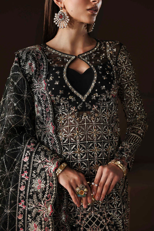 1627 Noir - Solene Luxury Formals by Akbar Aslam at #VogueClothingStudio