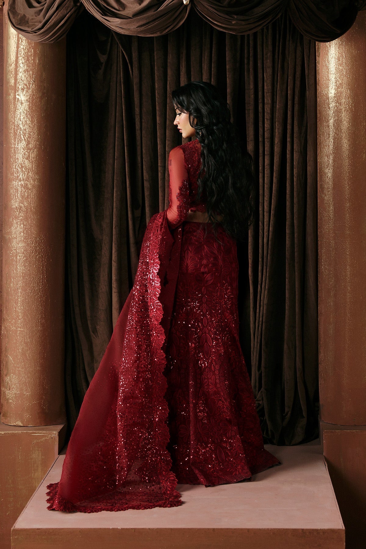 Lover from La Fuchsia'26 by Afrozeh at #VogueClothingStudio