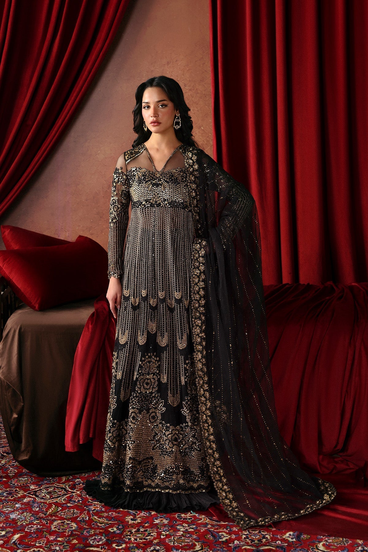 Chariot from La Fuchsia'26 by Afrozeh at #VogueClothingStudio