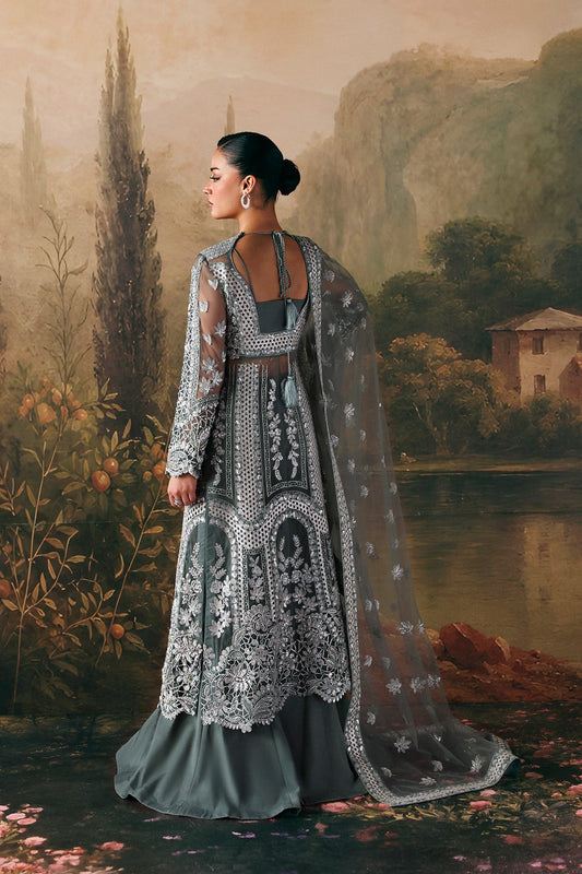 Crescent from La Fuchsia'26 by Afrozeh at #VogueClothingStudio