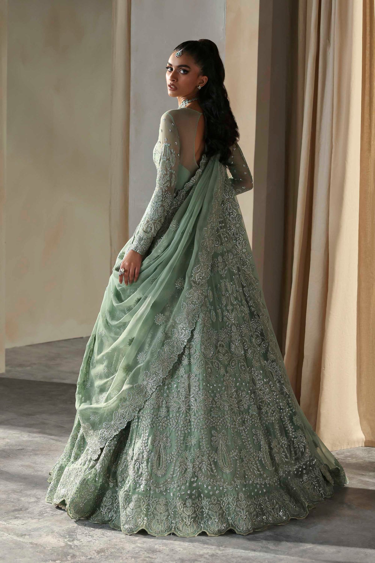 1610 Hayal - MEERAS Luxury Chiffon by Akbar Aslam at #VogueClothingStudio