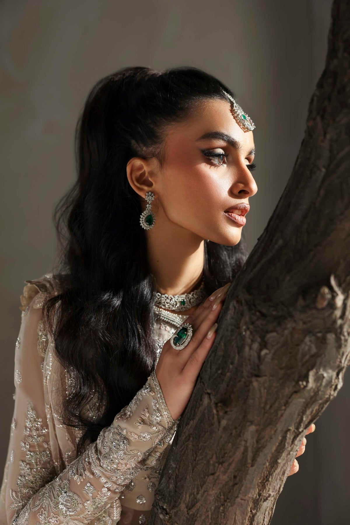 1611 Sehrya - MEERAS Luxury Chiffon by Akbar Aslam at #VogueClothingStudio