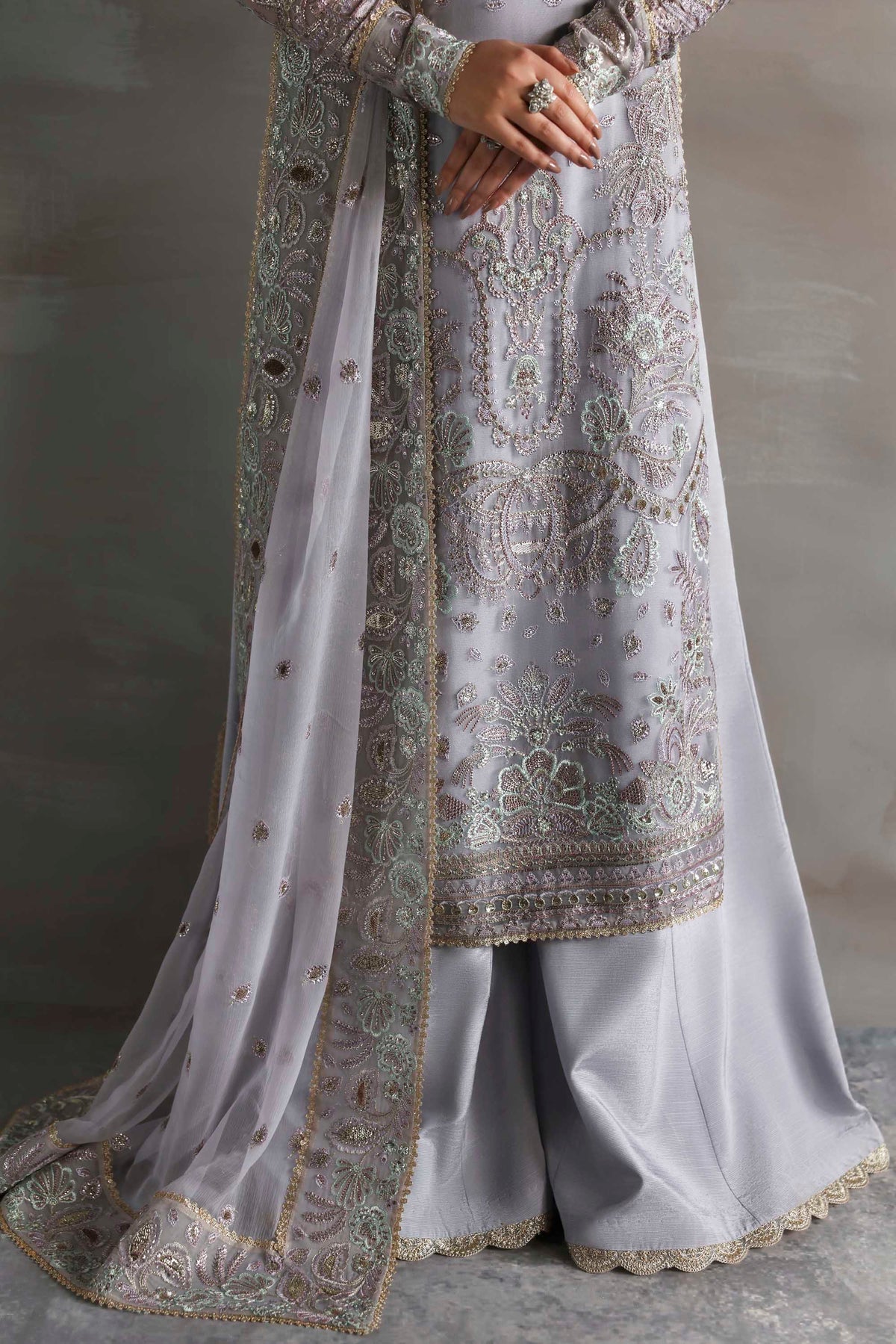 1615 Emeraya - MEERAS Luxury Chiffon by Akbar Aslam at #VogueClothingStudio