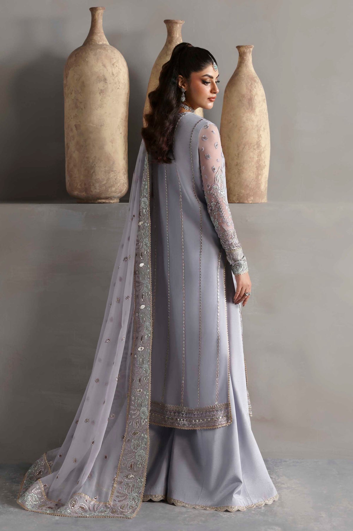 1615 Emeraya - MEERAS Luxury Chiffon by Akbar Aslam at #VogueClothingStudio