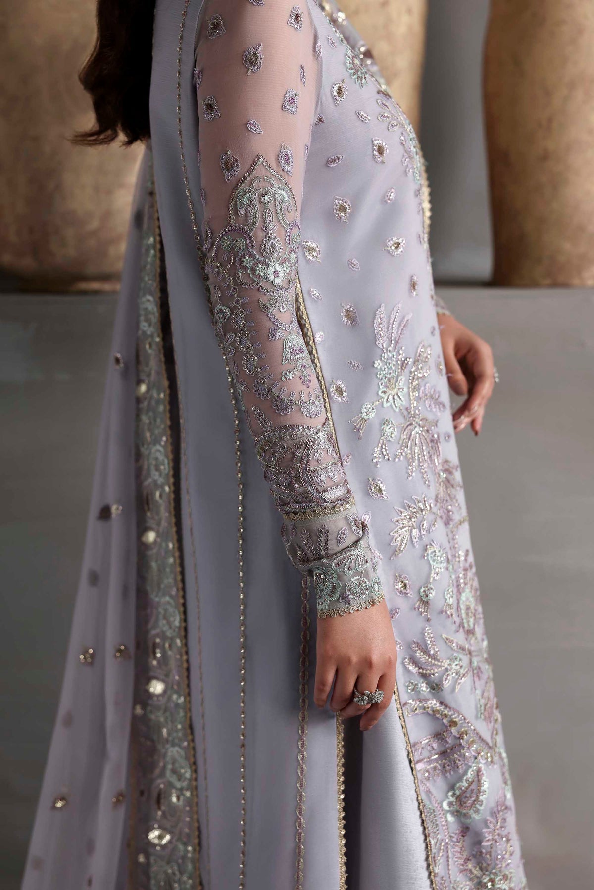 1615 Emeraya - MEERAS Luxury Chiffon by Akbar Aslam at #VogueClothingStudio