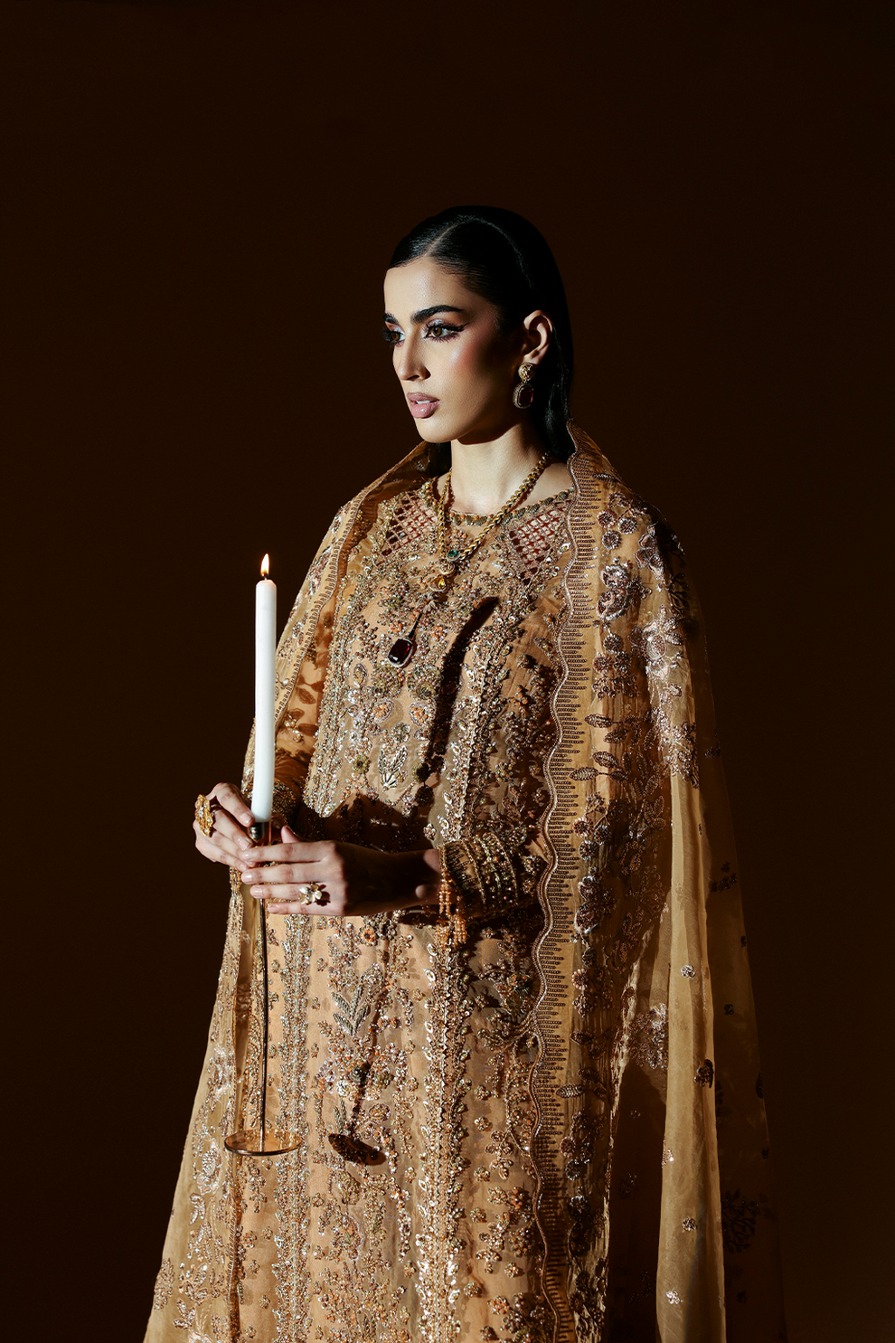 EMBER - Celestique wedding formals by Emaan Adeel at #VogueClothingStudio
