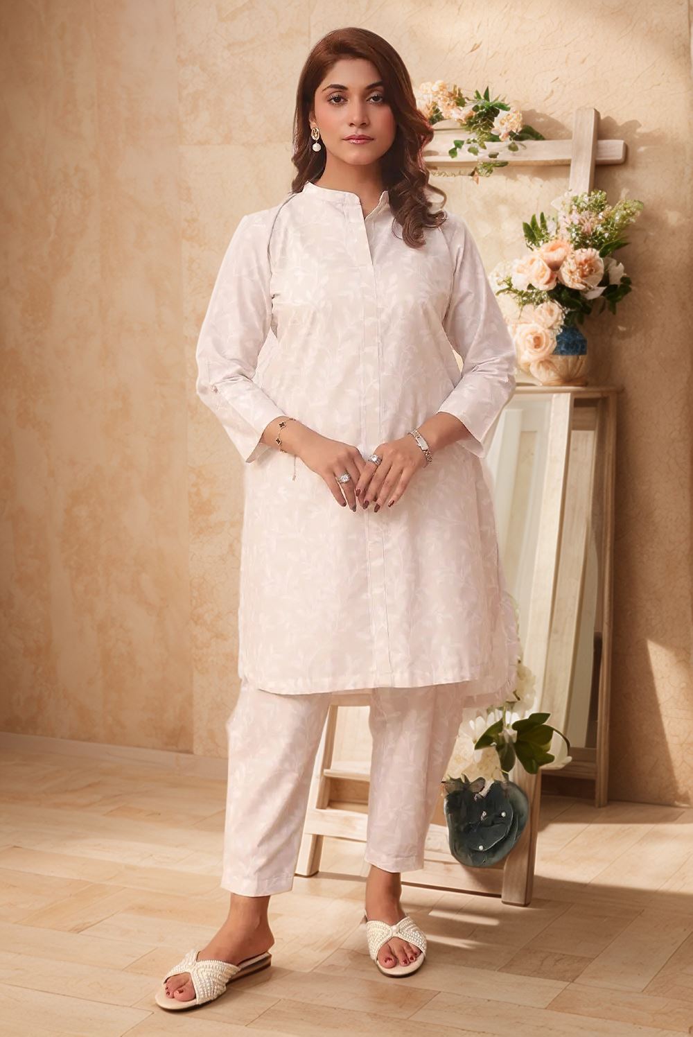 2PC Printed Stitched Cambric Suit KST-24006 Printed KHAS STORES 
