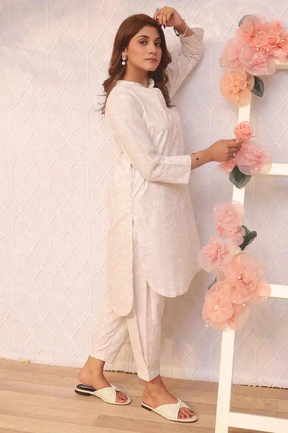 2PC Printed Stitched Cambric Suit KST-24006 Printed KHAS STORES 