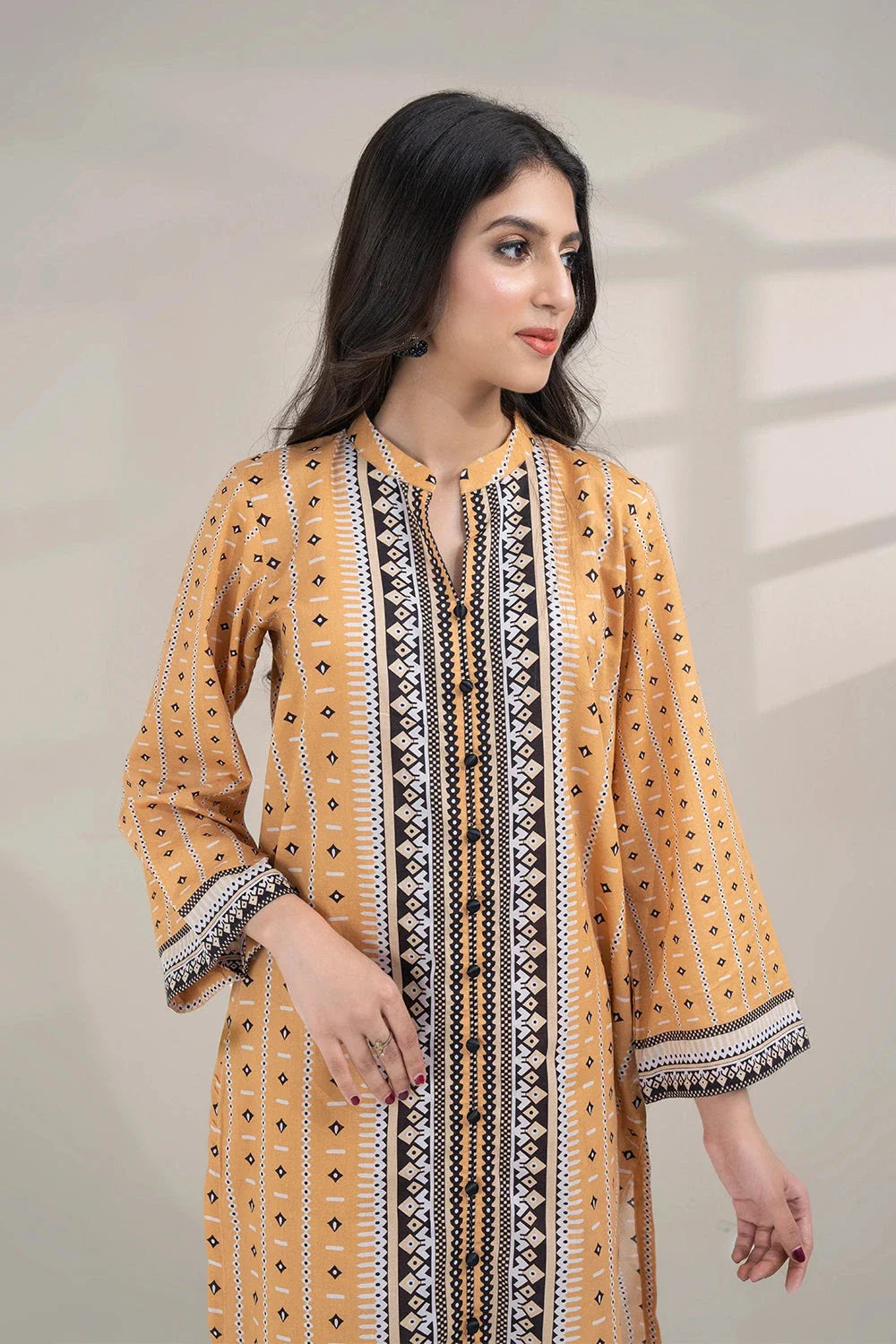 2PC Stitched Printed Lawn Shirt and Trouser RKTW-3349 Printed KHAS STORES 