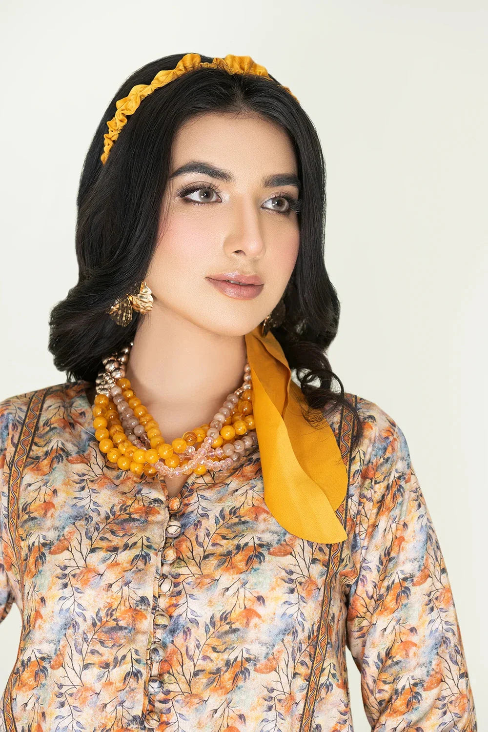 2PC Stitched Printed Lawn Shirt & Trouser | RTW-KST-3462 Printed KHAS STORES 