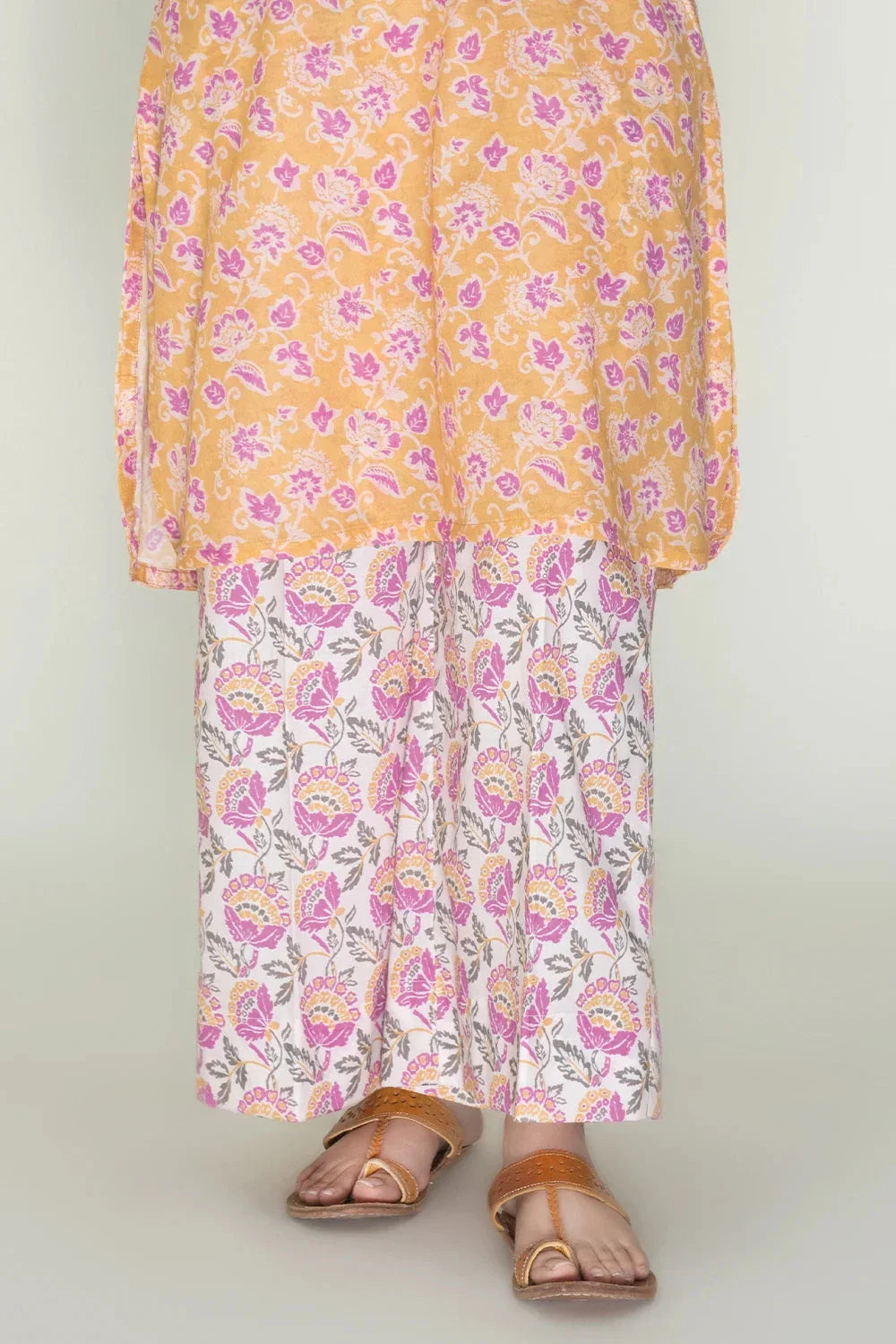 2PC Stitched Printed Lawn Shirt & Trouser | RTW-KST-3844 Printed KHAS STORES 