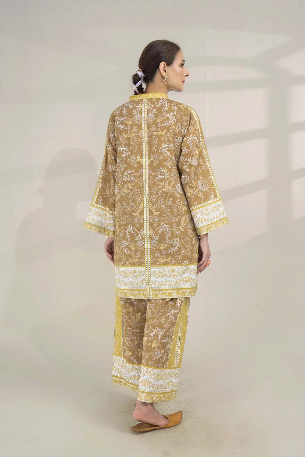 2PC Unstitched Printed Lawn Shirt and Trouser KST-3257 Printed KHAS STORES 