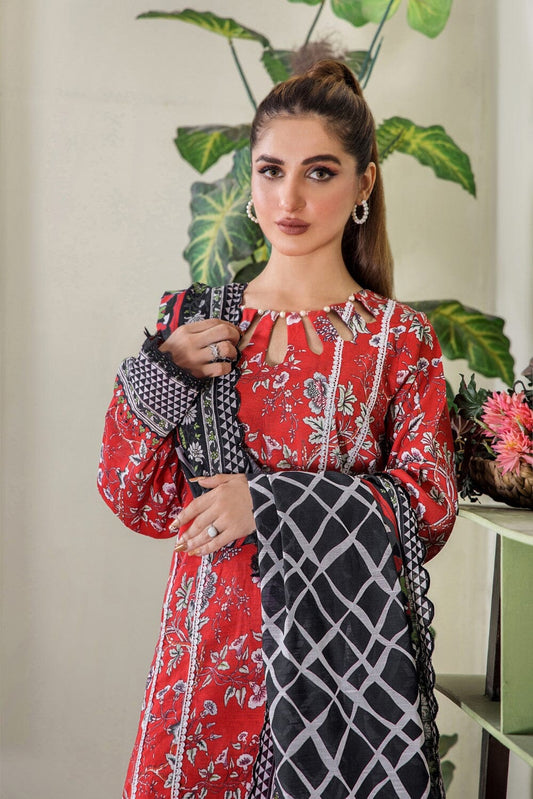 3 Pcs Unstitched Khaddar Suit KKH-2231 KHAS STORES 