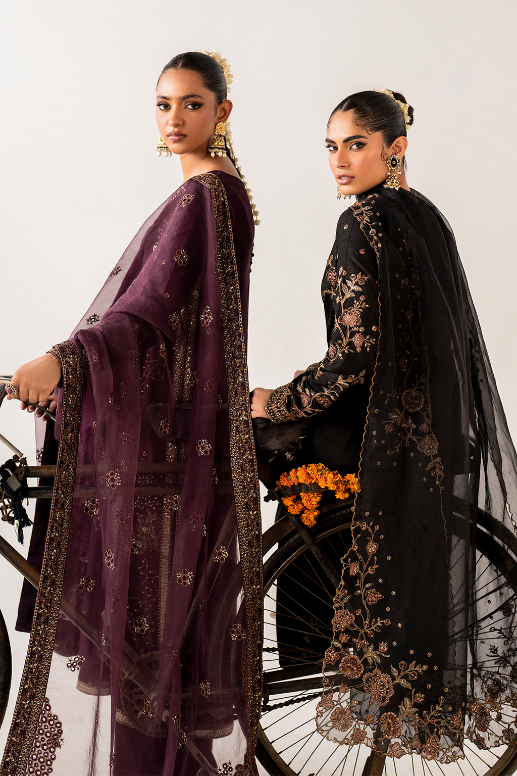 IRS-23 Embroidered Rawsilk