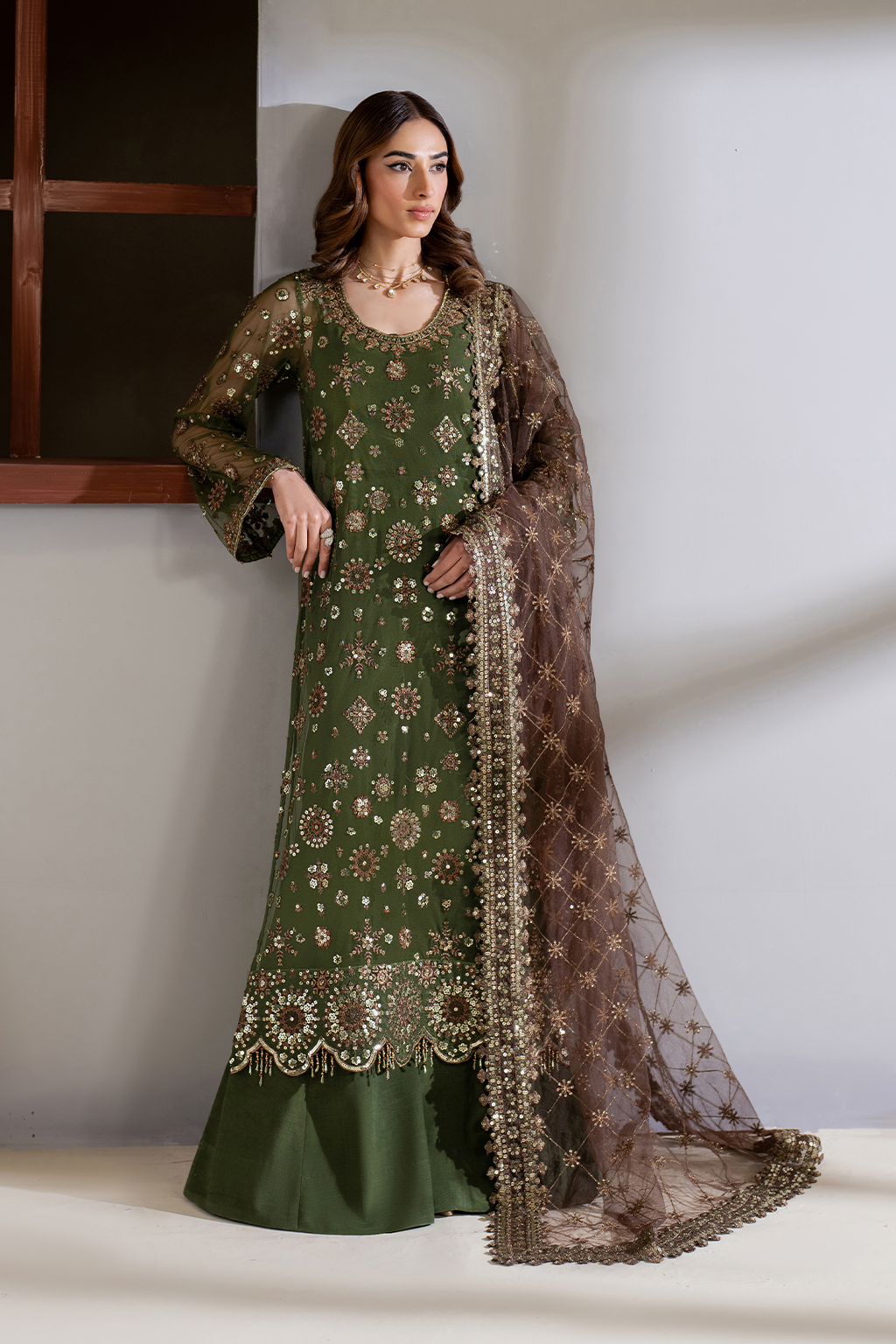 CC-62 Embroidered Net